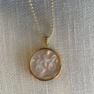ASHA Zodiac Pendant Necklace